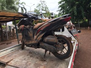 1.000 Motor Honda Korban Banjir Manfaatkan Promo Servis dari Wahana