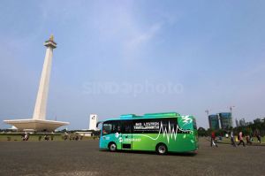 Anies: Elektrifikasi Transportasi Wujudkan Jakarta Bebas Polusi Udara