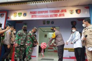 Kampung Tangguh Jaya Bentukan Ditreskrimsus Polda Metro Ampuh Tekan Kasus Covid-19