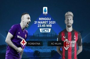 Live Streaming RCTI Plus: Fiorentina vs AC Milan: Pioli Menanti Sihir Ibrahimovic