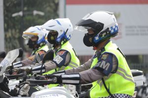 Mengulik Kamera Spesial yang ada di Helm Polisi Polda Metro Jaya