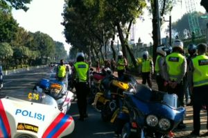 4 Harley Davidson Ditilang Polisi Gara-gara Pakai Rotator