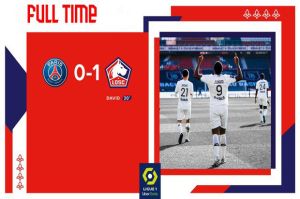 Lewat Drama Dua Kartu Merah, Lille Senggol PSG dari Puncak Klasemen Ligue 1