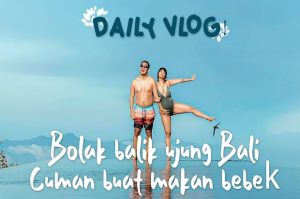 Intip Keseruan Vanessa Angel dan Keluarga Liburan ke Bali