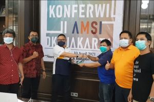 Rikando-Yulis Kembali Pimpin AMSI DKI Jakarta Periode 2021-2024