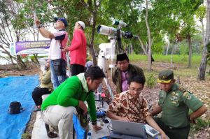 Tim Falakiyah Jakarta Islamic Centre Lakukan Rukyatul Hilal di Kepulauan Seribu
