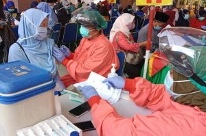 Dinkes Sebut Vaksinasi Covid-19 di Tangerang Lebihi Capaian Nasional