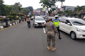 2 Jam Ganjil Genap di Bogor, 2.361 Kendaraan Diputarbalik