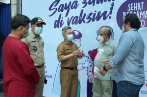 Sukseskan Vaksinasi Lansia, Pemkot Jakarta Selatan Gandeng Medco Foundation