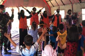 LPT UMM Pulihkan Psikologis Anak-anak Penyintas Gempa