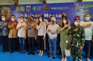 Polda Metro Jaya Awasi Penyuntikan Vaksin Serempak di 50 Titik