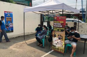 Tiba di Jakarta, Pemudik Dibawa untuk Lakukan Tes Swab Antigen