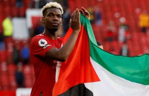 Paul Pogba Kibarkan Bendera Palestina, Begini Reaksi FA