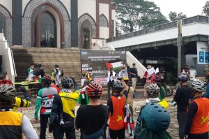 Gowes Solidaritas Palestina, Masjid dan Musala di BSD Kumpulkan Rp800 Juta untuk Disumbangkan