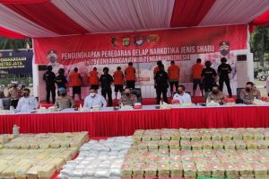 5 Ton Sabu Terungkap Dalam 3 Bulan, Kapolri: Pengguna Narkotika di Indonesia Tinggi