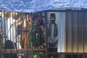 Panglima TNI, Kapolri, Menkes Tinjau Mikro Lockdown di Gandaria Selatan