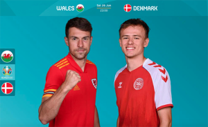 Piala Eropa 2020: Susunan Pemain Timnas Wales vs Denmark
