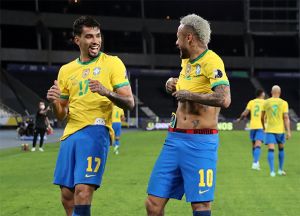Lucas Paqueta Cetak Gol Penting untuk Brasil, Neymar: Dia Adalah Bintang