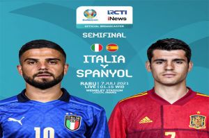 Susunan Pemain Timnas Italia vs Spanyol