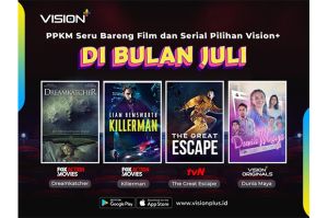 PPKM Seru bareng Film dan Serial Pilihan Vision+ di Bulan Juli