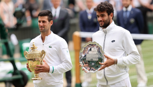 Novak Djokovic Puji Performa Matteo Berrettini di Wimbledon 2021