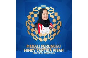 Windi Cantika Persembahkan Medali Pertama Indonesia di Olimpiade Tokyo 2020