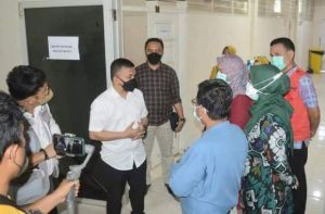 Wali Kota Hadianto Tinjau Asrama Haji untuk Rumah Sakit Darurat Covid-19