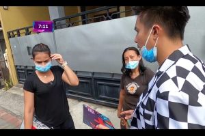 Baim Wong dan Tim Rumah Teka-Teki GTV Bagi-Bagi Rezeki di Bali