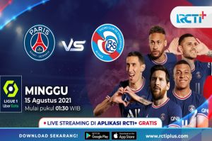 PSG vs Strasbourg, Era Baru Les Parisien: Live Streaming RCTI+