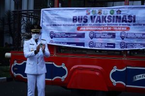 Bogor Luncurkan 3 Bus Gratis untuk Antar Jemput Peserta Vaksinasi Covid-19