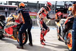 MotoGP 2021: Alasan Tim Honda Cuma Berikan Sasis Baru pada Marc Marquez