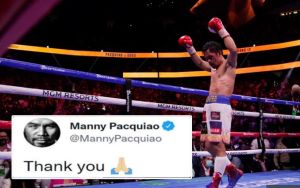 Manny Pacquiao Pensiun: Terima Kasih Semua, Terima Kasih Tinju!