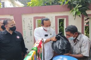 Bantu Warga Kurang Mampu, BNN Tebar 1.000 Paket Sembako di Utan Kayu Selatan