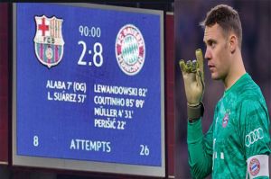 Jelang Liga Champions Barcelona vs Muenchen: Nostalgia Neuer