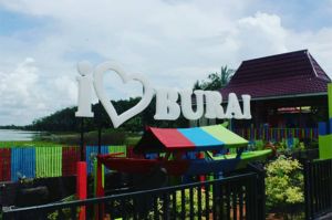 Sensasi Liburan di Desa Wisata Burai, Kampung Warna-warni di Ogan Ilir Sumsel