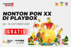 Nikmati Keseruan Nonton Pertandingan PON XX Papua 2021 di PLAYBOX, Ini Caranya!