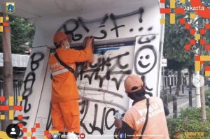 Halte BNI 46 Jadi Sasaran Vandalisme, Beruntung Jakarta Punya PPSU Tangguh