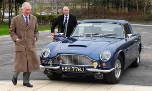Aston Martin Pangeran Charles Gunakan Sisa Keju dan Anggur Sebagai Bahan Bakar
