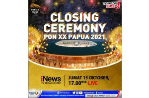 Artis Ternama Ikut Meriahkan Upacara Penutupan PON XX Papua 2021