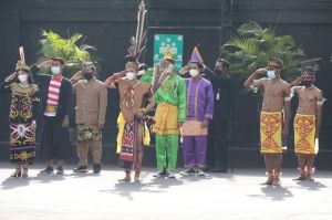 Warna-Warni Budaya Indonesia Hiasi Peringatan Sumpah Pemuda Jateng