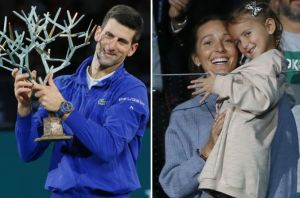 Djokovic dan Anaknya Rayakan Rekor Masters dan 7 Tahun No 1 Dunia