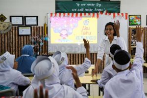 Pesan Sri Mulyani ke Anak SD: Nggak Usah Ikut Mikir Soal Utang Negara