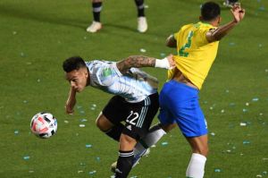 Kualifikasi Piala Dunia 2022: Babak Pertama, Argentina vs Brasil Sama Kuat