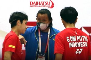Candra Wijaya Jadi Pelatih Dadakan Wintan/Galuh di Indonesia Masters 2021