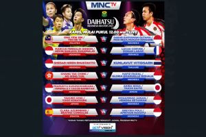 Saksikan Babak 16 Besar Daihatsu Indonesia Masters 2021 Live Streaming di MNCTV