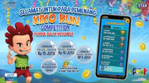 Ini Dia Pemenang Kiko Run Competition Periode Pertama Bulan November, Apa Kamu Pemenang Selanjutnya?