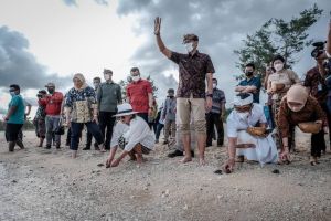 Menparekraf Sandiaga Uno Berharap Pusat Konservasi Kura-kura Bali Bisa Jadi Destinasi Unggulan