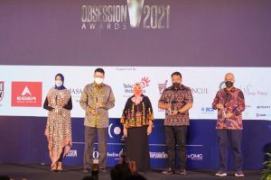 Aktif Perangi Covid-19, Danone-Aqua Diganjar Obsession Award 2021