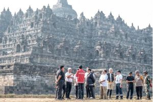 Kemenkeu dan Kemenparekraf Kembangkan UMKM di Kawasan Borobudur