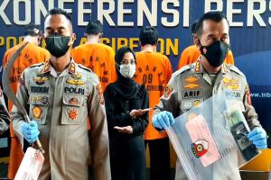 Perang Lawan Penjahat Jalanan, Polresta Cirebon Ringkus 2 Pimpinan Geng Motor